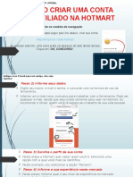 Como Criar Uma Conta de Afiliado Na Hotmart PDF