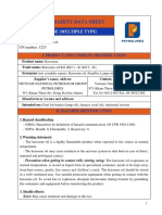 Material Safety Data Sheet: Kerosene (Multiple Type)