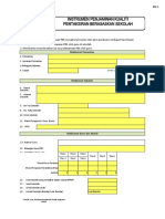 INSTRUMEN PEMANTAUAN PENJAMINAN KUALITI PBS - Sek. Ren Tahap 1 15 Jan 2013