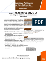 Convocatoria de Reingreso UABC 2020-2