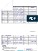 NO Drawing No. Drawing Title Specification Standard Materials Nom. Size Conn. QTY Maker Remarks