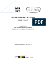 KOTC Official Basketball Rules Amended January 2019+ PDF