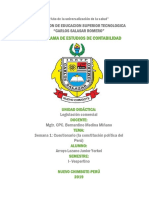 Cuestionario la constitución política del Perú
