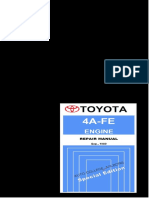 Toyota 4a-Fe, 4a-Ge Engine Repair Manual