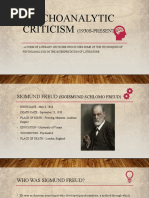 Psychoanalytic Criticism