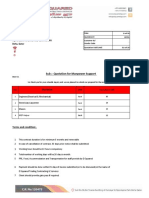 Quotation For Manpower Supply