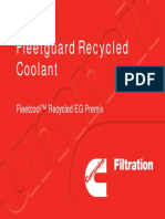 Fleetguard Recycled Coolant: Fleetcool™ Recycled EG Premix
