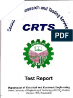 630 A HT Switchgear Test Report For CRTS-27