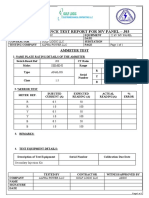 Site Acceptance Test Report For MV Panel - J03