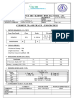 SITE ACCEPTANCE TEST REPORT FOR MV PANEL