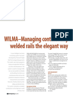 Wilma-Managing Continuously Welded Rails The Elegant Way: CWR Management Theory
