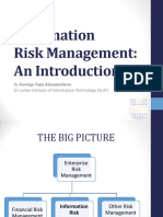 Week 2 - Information Risk Management (Introduction)