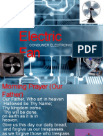 Electric Fan: Consumer Electronics