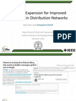 Network Expansion For Improved Reliability in Distribution Networks