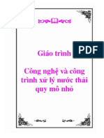 Công Nghệ Và Công Trình Xử Lý Nước Thải Quy Mô Nhỏ - Trần Đức Hạ, 48 Trang.pdf