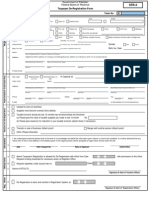 Deregistration Form (STR-3)