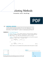 Lecture 7- Bracketing Methods