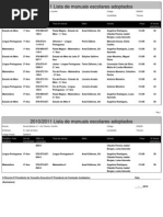Manuais 2010-2011 1ºCEB Teixoso