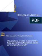Strength of Materials: Unit 1