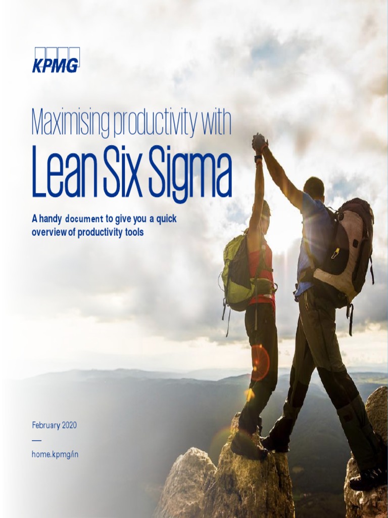 Maximising Productivity With Lean Six Sigma Pdf Six Sigma Causality