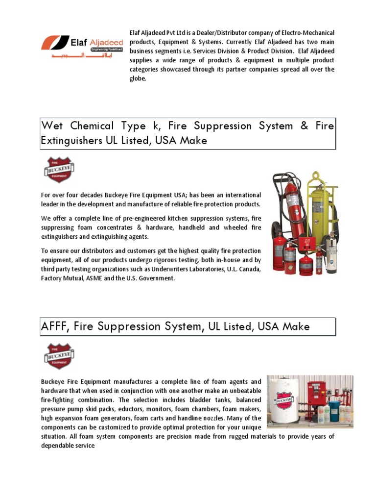 Elaf Aljadeed Distribution 19d Pdf Firefighting Fire Sprinkler System