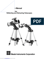 Instruction Manual: DS-2000 Series Reflecting and Refracting Telescopes