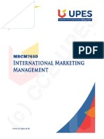 MBCM765D International Marketing Management Ebook