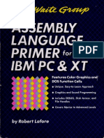 Assembly Language Primer For The IBM PC and XT by Robert Lafore
