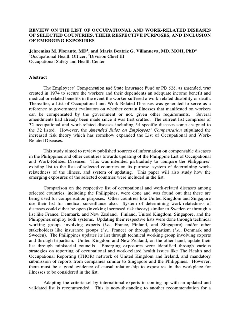 Updating The List of Compen Dses in The PHL v3.1 PDF | PDF ...