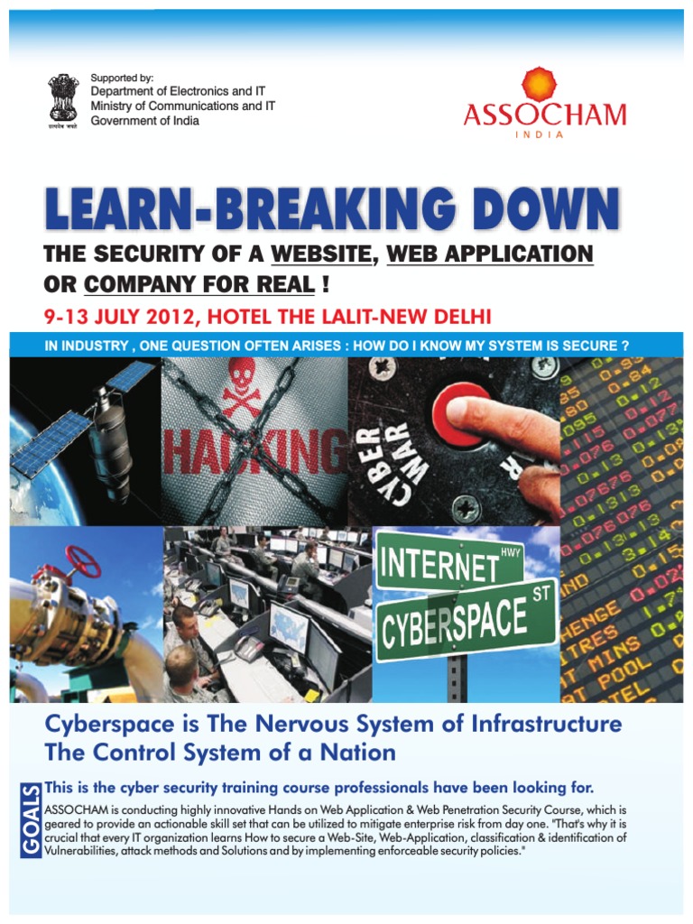 CYBER SECURITY Training Brochure FNL PDF | PDF | Http Cookie