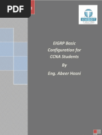 EIGRP Basic Configuration For CCNA Students by Eng. Abeer Hosni