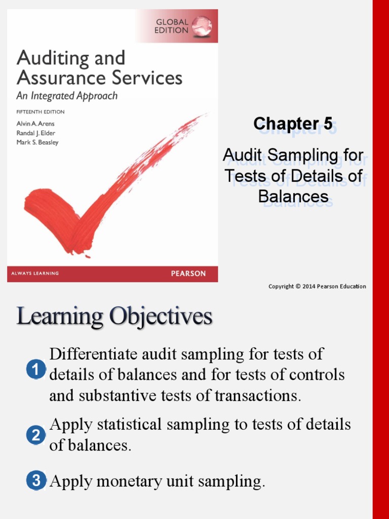 Ch5. Audit Sampling For Tests of Details of Balances | PDF | Audit ...