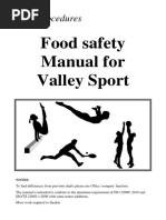 Food Safety Manual Valley Sport-FS (00000003)