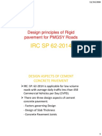 Principles of Rigid Pavement design