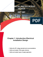 Electrical Installation Design: IEC Standards, TNB Supply Schemes