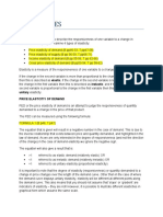 Elasticities: Unitary Elasticity. Price Elastcitiy of Demand