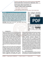 Speed Torque Characteristics of BLDC Motor With Load Variations