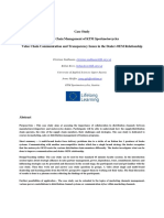 Supply Chain Management of KTM Sportmoto PDF