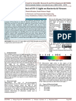 Research On Effect of UV C Light On Bacteria and Viruses