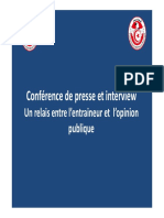 Conference de Presse Et Interview 2 PDF