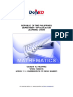 BEAM LG Gr.3 Module 1.1 - Whole Numbers PDF