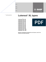 Lutensol XL Types