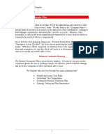 Business Continuity Plan Document