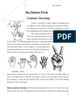 Working With The Human Form Contour Drawing