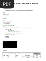 Gdscript Cheat Sheet - Declaring Variables | PDF