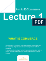 Introduction To Ecommerce Lec 1