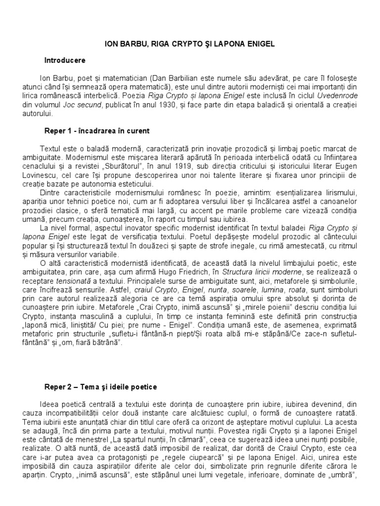 Riga Crypto Si Lapona Enigel | PDF