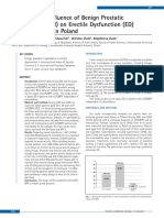 Assessing The Influence of Benign Prostatic Hyperplasia (BPH) On Erectile Dysfunction (Ed) Among Patients in Poland