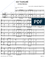 Koitxangare Arranjo Vocal PDF