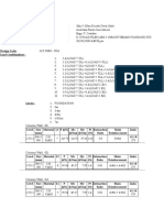 COLUMN DESIGN SUMMARY